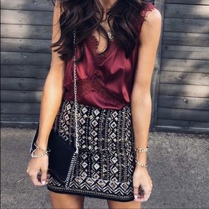 Vici Sequin Skirt. Size M